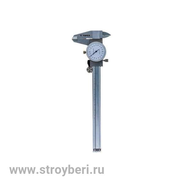 Штангенциркуль 150 мм, с аналоговой индикацией результата TOPEX 31C627
