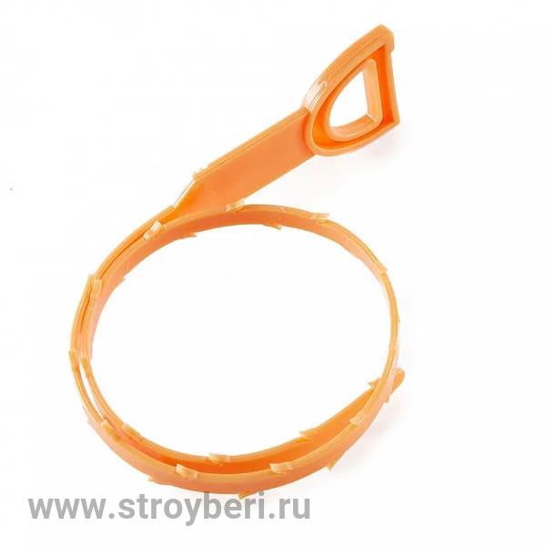 Улавливатель волос в стоках труб 51,2*4см пласт. /48/ УЮТ-2004