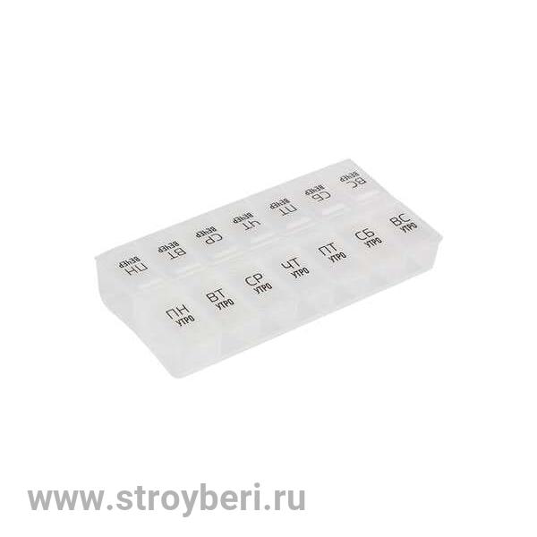 Контейнер 'Таблетница' 14 секций на 7 дней/49/ 007751