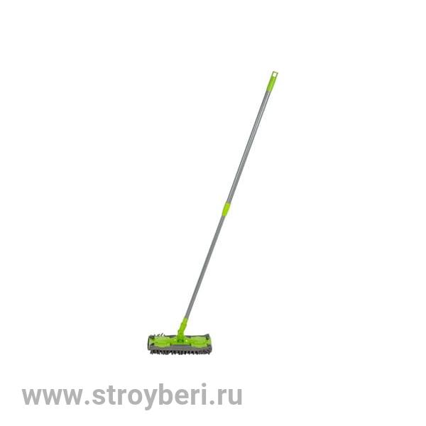 Швабра Флеттер CLAMP микрофибра на защёлках Рыжий Кот/24/ 310460