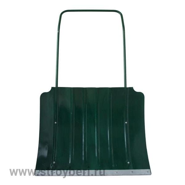 Движок для снега стальной 750*640 формованный с ребрами жесткости большой ЗИ-ТДАН СТАЛЬ750460