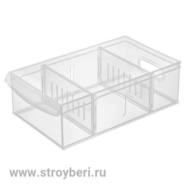 Контейнер пл. ROLLY 150х266х87мм 2,65л прозрачный/8/ 433218301