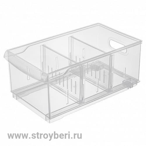 Контейнер пл. ROLLY 165х305х129мм 5,0л прозрачный/9/ 433217201