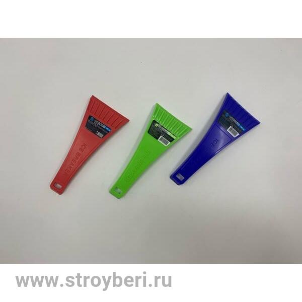 Скребок автомобильный зелёный 180мм/300/ А3-01-06