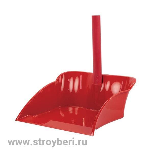 Совок д/мусора пл с длин ручкой  /22/ М1022