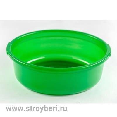 Таз пл 10л круглый с ручками