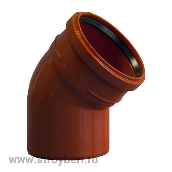 НАРУЖ 110 отвод угол 45 ПП ПОЛИТЭК