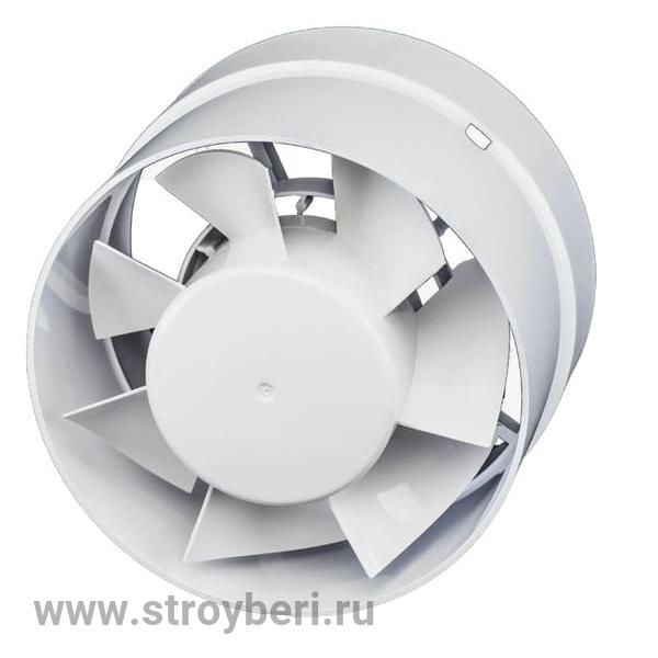 Вентилятор осевой канальный диам 125 Люкс