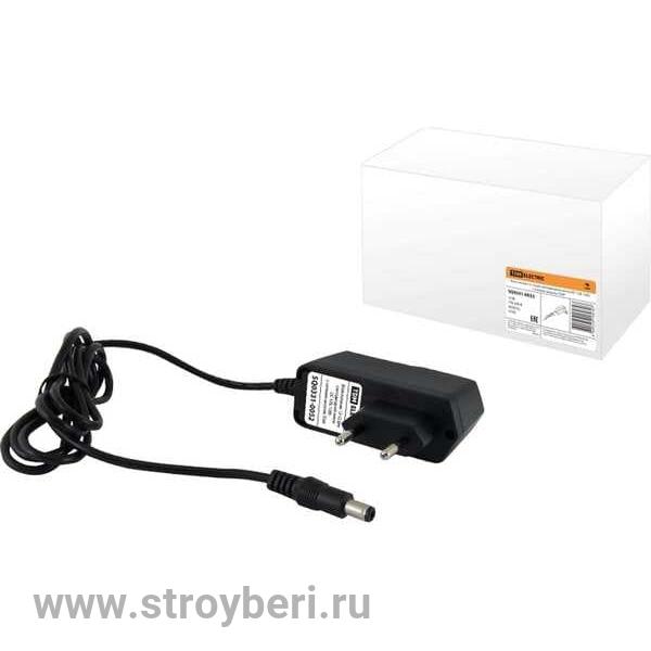 SQ0331-0052 Блок питания 12Вт-12В-IP20  для светодиодных лент и модулей, адаптер, пластик TDM