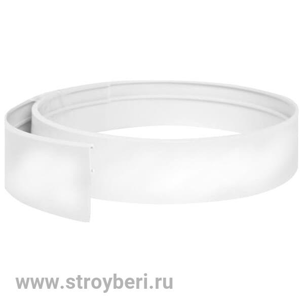 Декоративная планка Галант 50мм Бел глянец