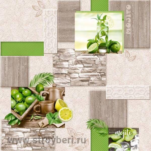 Мохито-05 Ф765 (С 3В гр2) мойка (15) (Саратовские обои) РОССИЯ/ Мойка (С3),Д0061060