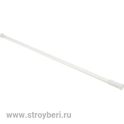 Карниз для ванной SCR-1A, алюминий,  цвет: белый,  длина: 1,1-2 м 311927