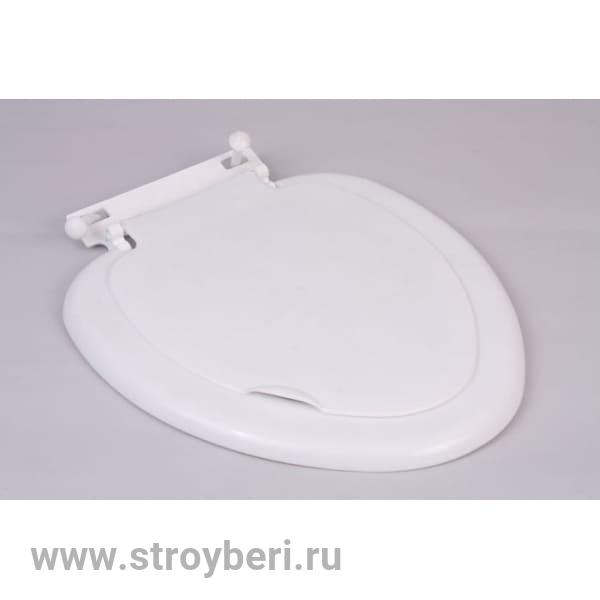 Сиденье для унитаза овал белое