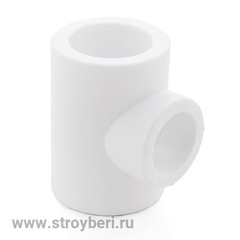 Тройник PPR белый перех. 32 х 20 х 32 Remsan