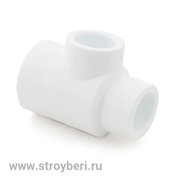 Тройник PPR белый перех. 32 х 25 х 32 Remsan