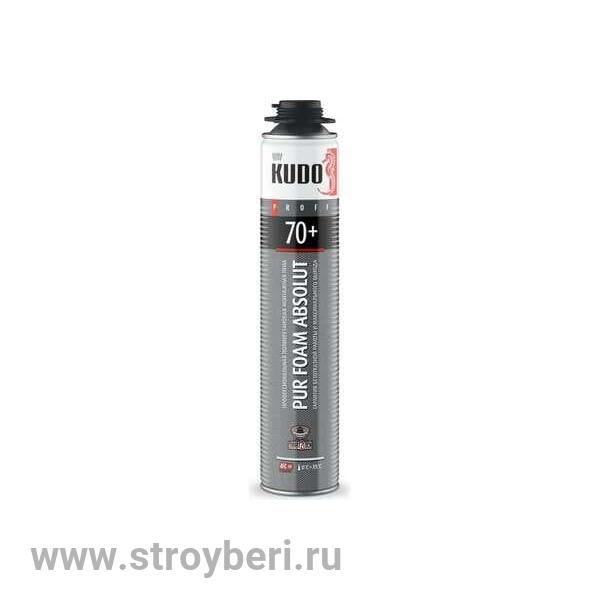 KUPP10SX70+ Пена полиуретановая монтажная KUDO PROFF ABSOLUT XPRESS 70+ Д