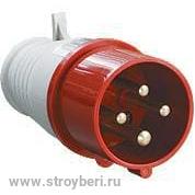 SQ0601-0002 Вилка 014 3Р+РЕ 16А 380В IP44 TDM