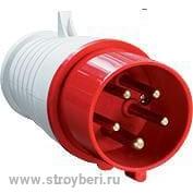 SQ0601-0003 Вилка 015 3Р+РЕ+N 16А 380В IP44 TDM