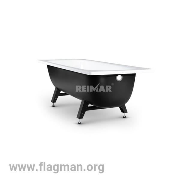 Ванна стальная 1,7*0,7*0,4 (ВИЗ) Reimar полимерная 'Белая Орхидея' цв.белый (ОР-01205)