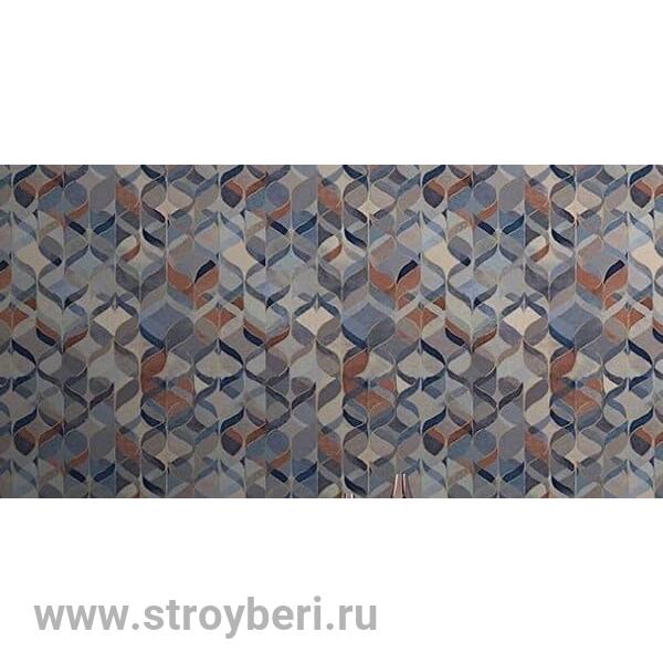 98199 обои Victoria Stenova / Mario мотив кирпично-синий