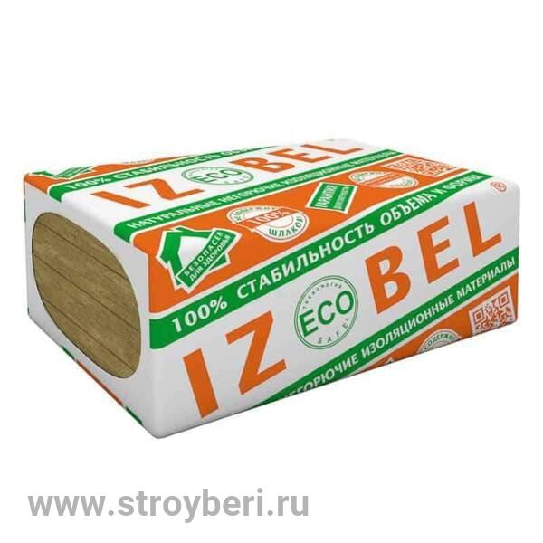 Плиты минераловатные IZOBEL Л-25 (8 плит, компрессия 40%) 1200х600х50