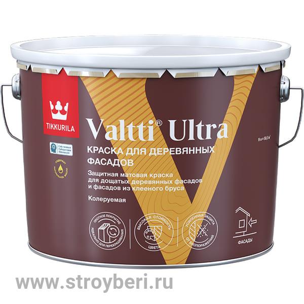 TIKKURILA VALTTI ULTRA C краска для деревянных фасадов мат 9л