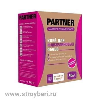 Partner, Клей для флизелиновых обоев (210 гр.)