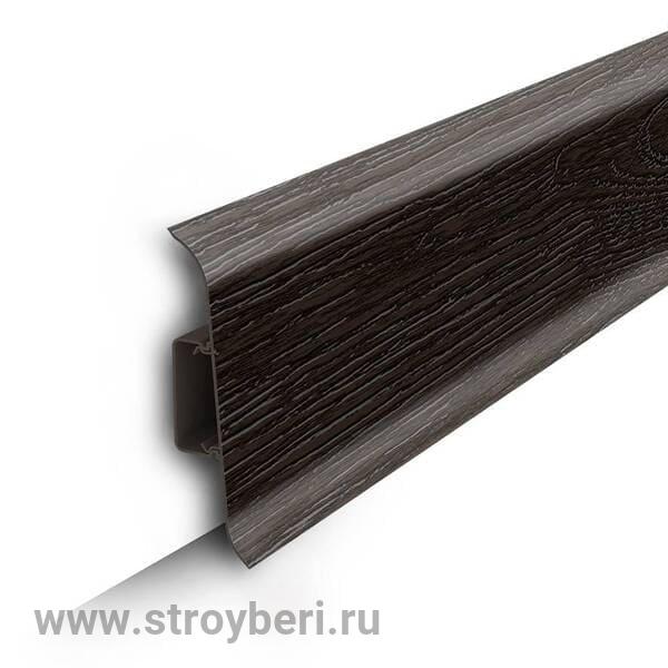 Плинтус ИДЕАЛ Классик 303 Венге темный 2,2м