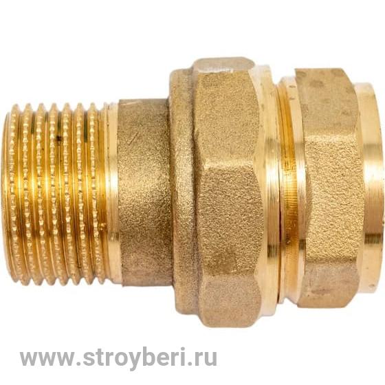 Переходник со сгоном 3/4'' прямой ЛАТ LD PRIDE