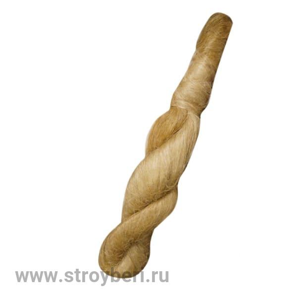 Лен сантехнический чесаный моченцовый 200 г. (коса) UNIFLAX (импорт)