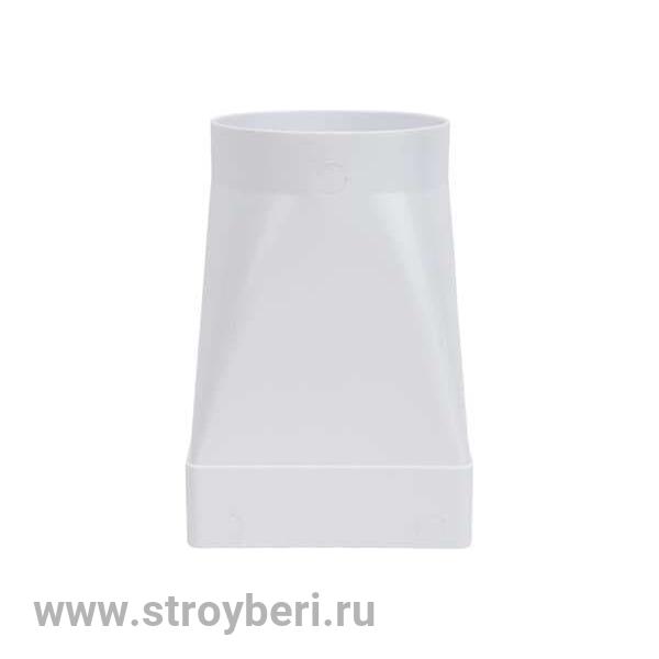 60120 СК100КП соединитель угловой плоского канала с круглым