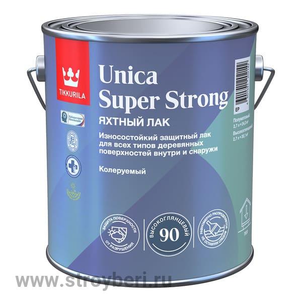 TIKKIVALA UNICA SUPER STRONG EP лак в/глян. 2.7л