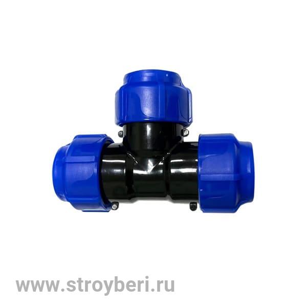 551301 Тройник ПЭ  25х25х25 (обж.) SPEKTR