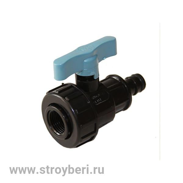 536165 Кран шаровой быстро съемный (БРС) х 3/4 вн PN16 ITAL