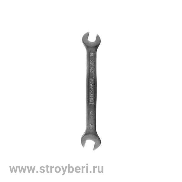 248-054 Ключ рожковый КОБАЛЬТ 10 x 12 мм Cr-V (1 шт.) подвес