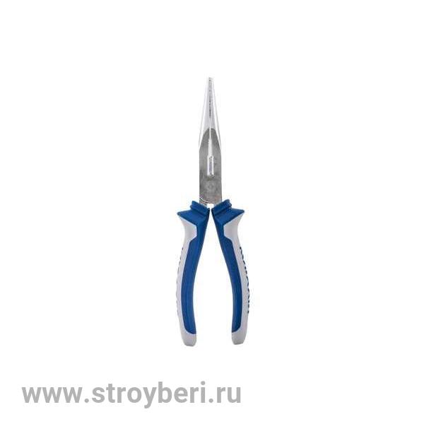 647-161 Длинногубцы КОБАЛЬТ 200 мм, (1 шт.) подвес