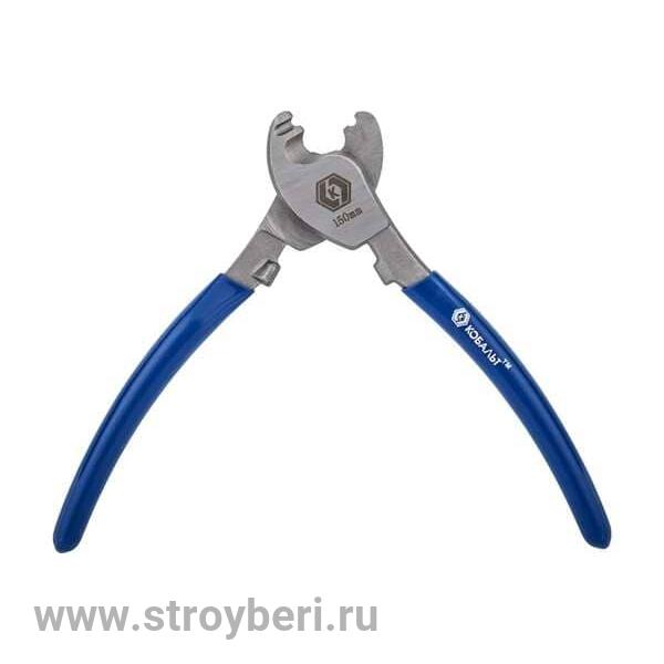 244-292 Кабелерез КОБАЛЬТ 150 мм, CR-V, до 6 мм/22 мм кв., (1 шт.) подвес