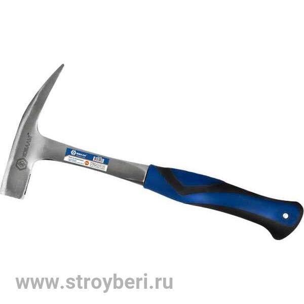 240-898 Молоток кровельщика КОБАЛЬТ цельнокованый, 600 гр., боек с магнитом, двухкомпонентная рукоят