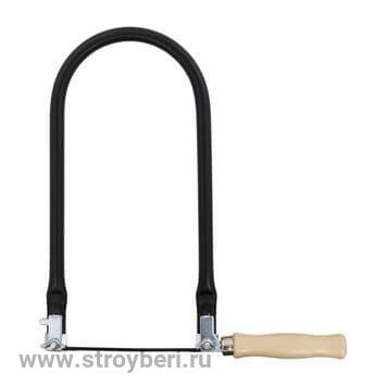 246-555 Лобзик ручной КОБАЛЬТ пилка 130 мм, размер лобзика 140 х 290 мм, деревянная рук-ка