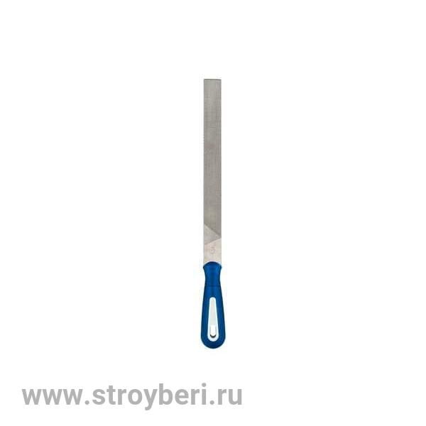 247-385 Напильник плоский КОБАЛЬТ двухкомпонентная рукоятка, № 1, 250мм, подвес