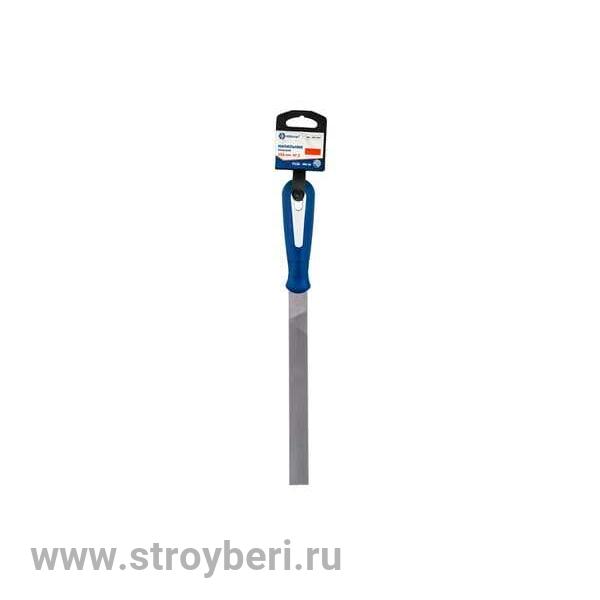 247-347 Напильник плоский КОБАЛЬТ двухкомпонентная рукоятка, № 2, 150мм, подвес