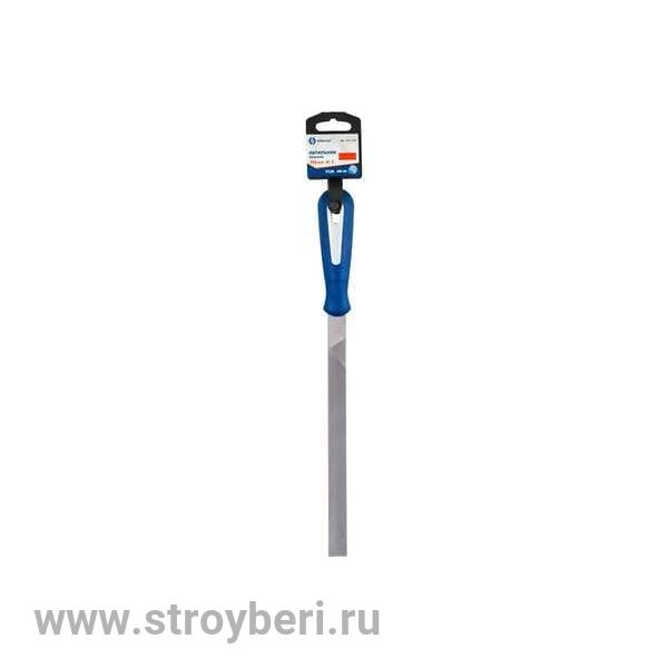 247-392 Напильник плоский КОБАЛЬТ двухкомпонентная рукоятка, № 2, 250мм, подвес