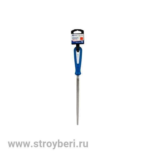 247-705 Напильник квадратный КОБАЛЬТ двухкомпонентная рукоятка, № 1, 200мм, подвес