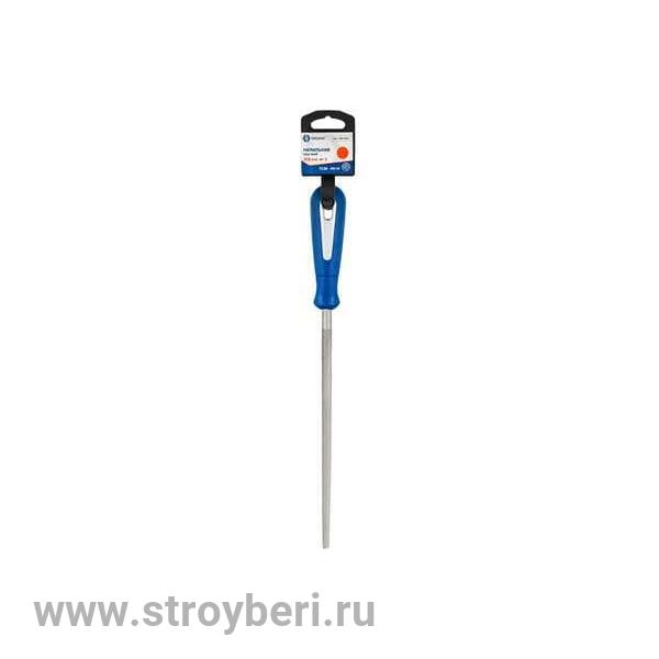 247-651 Напильник круглый КОБАЛЬТ двухкомпонентная рукоятка, № 1, 250мм, подвес