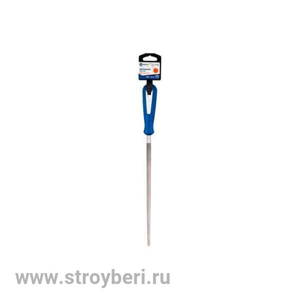 247-668 Напильник круглый КОБАЛЬТ двухкомпонентная рукоятка, № 2, 250мм, подвес