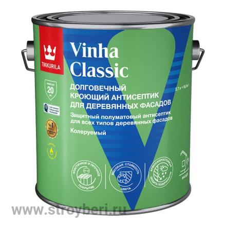 TIKKURILA VINHA CLASSIC VVA кроющий антисептик п/мат 2.7 л