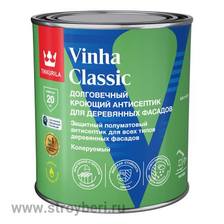 TIKKURILA VINHA CLASSIC VC кроющий антисептик п/мат 0.9л