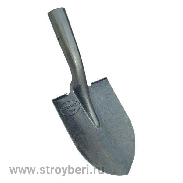 Лопата штыковая дамская рельсовая сталь б/ч d30