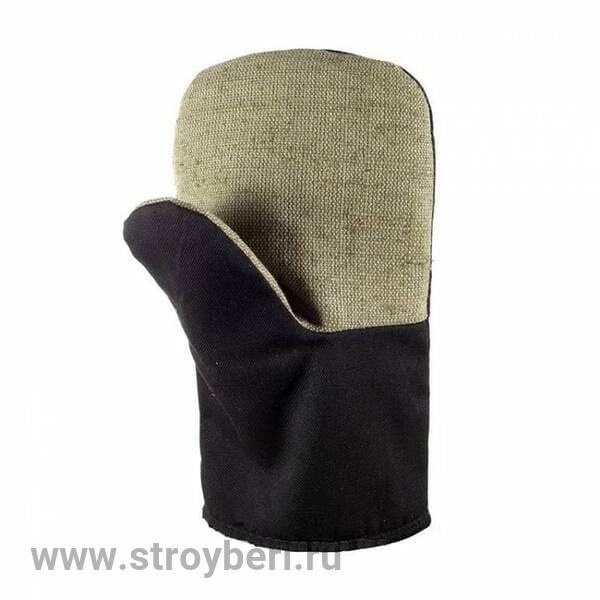 Рукавицы х/б с брезентовым наладонником