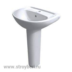 Умывальник 'Эталон-55' с отв подходит к пьедесталу Самарский (Sanita)